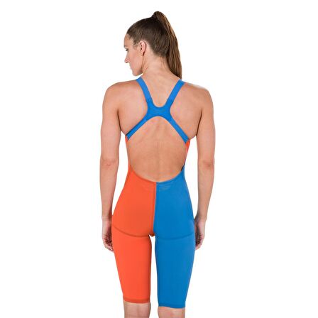 SPEEDO KADIN YARIŞ MAYOSU LZR ELITE 2 OPBK KSKN V2 AF ORAN/BLU 8-09170C565 YZM