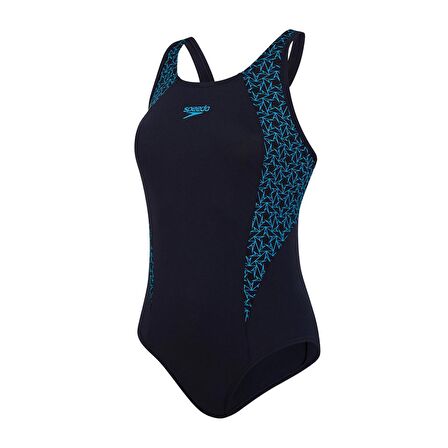 Speedo SPEEDO BOOMSTAR SPLICE FLYBACK AF SİYAH Kadın Mayo