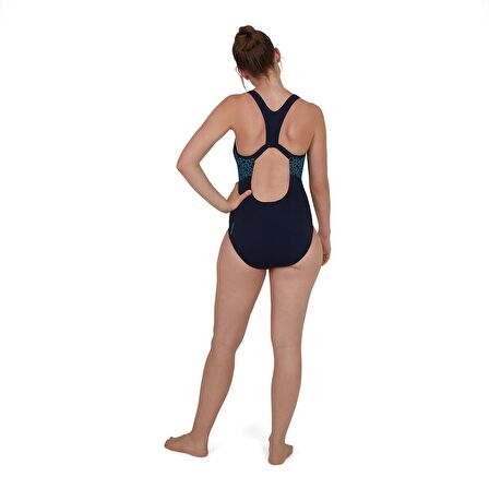 Speedo SPEEDO BOOMSTAR SPLICE FLYBACK AF SİYAH Kadın Mayo