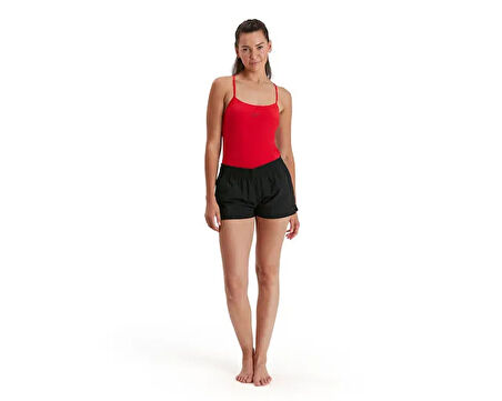 Speedo Ess Wsht Af Blk Kadın Şort Mayosu 8-125380001 Siyah