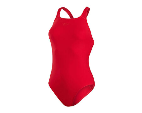 Speedo Eco End+ Ess Mdlt Kadın Yüzücü Mayosu 8-134716446 Kırmızı