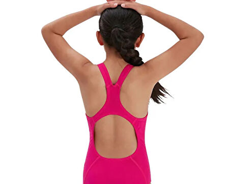 Speedo Eco End Medalist Kız Çocuk Yüzücü Mayosu 8-13457B495 Pembe