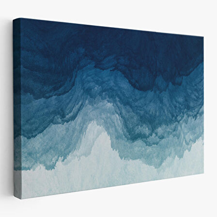 Dinlendirici Okyanus Renkleri Modern Kanvas Tablo-5053