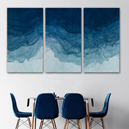 Dinlendirici Okyanus Renkleri Modern Kanvas Tablo-5053