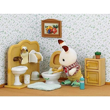 Sylvanian Families Tavşan Kardeş Tuvalet Seti 5015