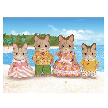 Sylvanian Families Çizgili Kedi Ailesi 5180