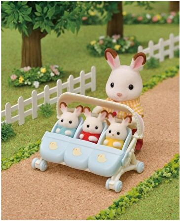 Sylvanian Families Üçüz Bebek Arabası 5533