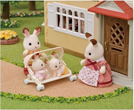 Sylvanian Families Üçüz Bebek Arabası 5533