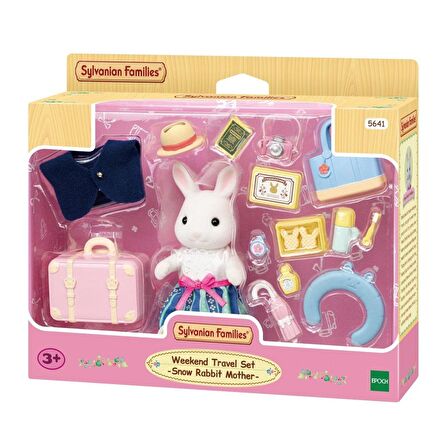 Sylvanian Families Hafta Sonu Seyahat Seti - Kar Tavşanı Anne 5641