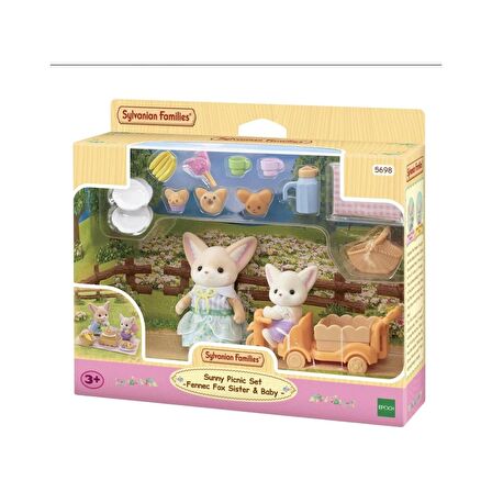 Sylvanian Families Piknik Seti Çöl Tilkisi Kız ve Bebek 5698