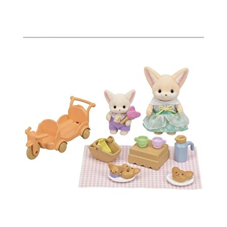 Sylvanian Families Piknik Seti Çöl Tilkisi Kız ve Bebek 5698