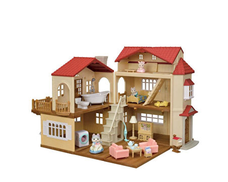 Adore Sylvanian Families Odalı Işıklı Şehir Evi 5727