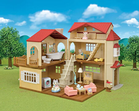 Adore Sylvanian Families Odalı Işıklı Şehir Evi 5727