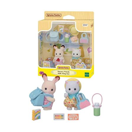 5747 Sylvanian Families Anaokulu Arkadaşları Yol Arkadaşı İkilisi +3 yaş