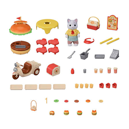 Sylvanian Families Hamburger Standı 5757