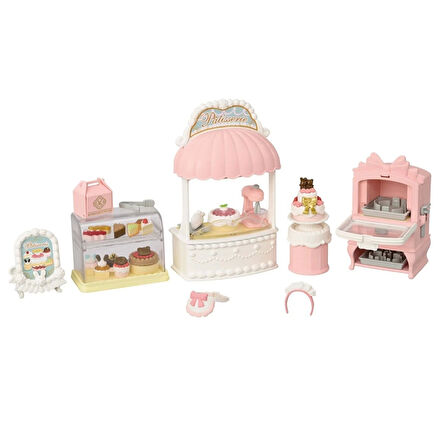 5807 Sylvanian Families Kasaba Pasta Dükkanı Oyun Seti +3 yaş