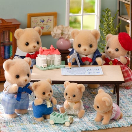 Sylvanian Families Bisküvi Ayı Ailesi ESF5851