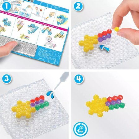 Aquabeads Mini Yaratıcı Set 120 Parça Parlak Boncuk El Sanatları Seti