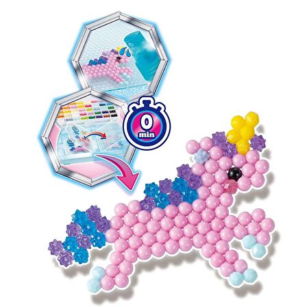 31914 AquaBeads Çantalı Delüks Set 1400 parça +4 yaş