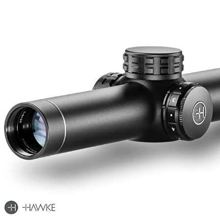 HAWKE Frontier 30mm SFP 1-6x24 IR (Tactical Dot 6x) Yivli Tüfek Dürbünü 18402