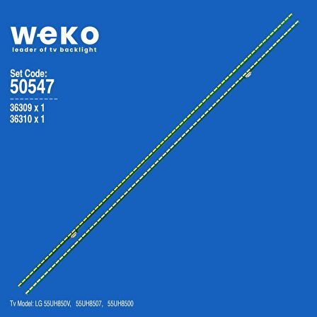 WKSET-5547 36309X1 36310X1 55 V16 AS1 2442 REV0.1 2 ADET LED BAR