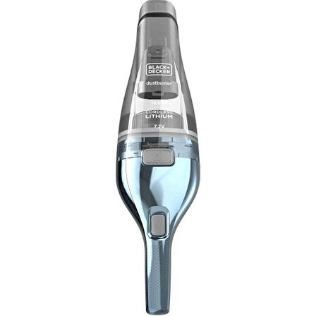 Black+Decker NVC220WBC-QW Çift Filtreleme Sistemli, Güçlü Kablosuz El Tipi Li-Ion Elektrikli Süpürge, Kompakt Tasarım, Çıkarılabilir Hazne, Duvara Montaj, 385 ml Kapasite 7,2 V 14,4 Wh