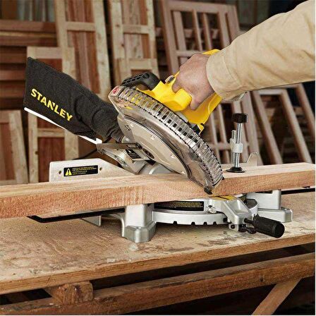 Stanley SM16-TR 1650W, 254x30mm, 4800 dev/dak, Gönye Testere Makinesi