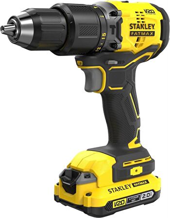 Stanley SBD715D2K-TR 18V 2AH V20 2AKÜ Kömürsüz Darbeli Matkap