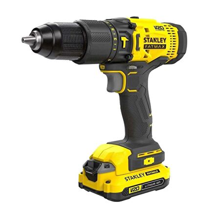 Stanley SCD718D2K-TR 18 Volt Sarı Çift Akülü Matkap