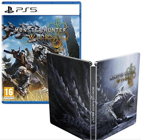 MONSTER HUNTER WILDS Steel Book  EDITION PS5 OYUN