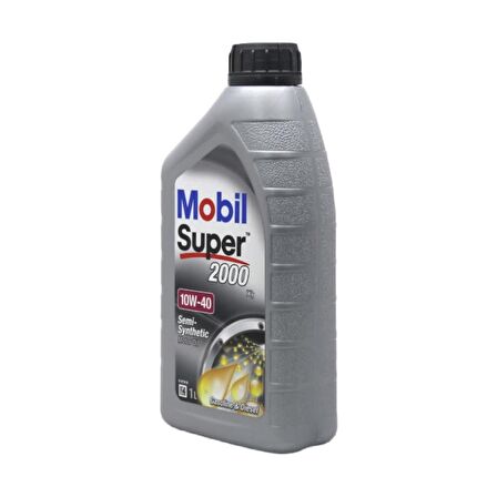 Mobil Super 2000 X1 10W-40 1 Lt Yarı Sentetik Motor Yağı (Üretim Yılı - 2024)