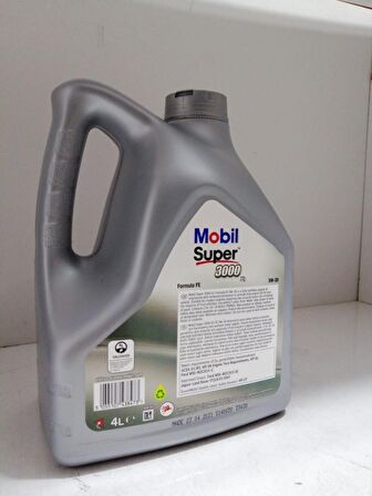 Mobil 3000 X1 Formula Fe 5W-30 Tam Sentetik 4 lt DPF Benzin-Dizel Motor Yağı Üretim:2021 