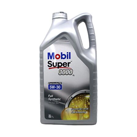 Mobil Super 3000 Formula FE 5W-30 7 Lt Tam Sentetik Motor Yağı