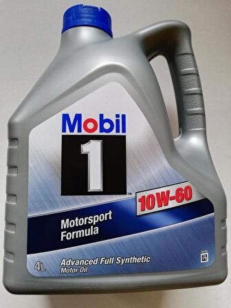 Mobil 1 Motorsport Formula 10W-60 Motor Yağı 4 Litre (Üretim Yılı - 2023)