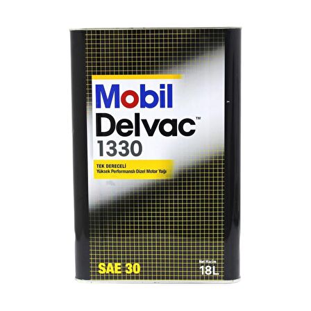 Mobil Delvac 1330 SAE 30 16 Kg Tek Dereceli Dizel Motor Yağı