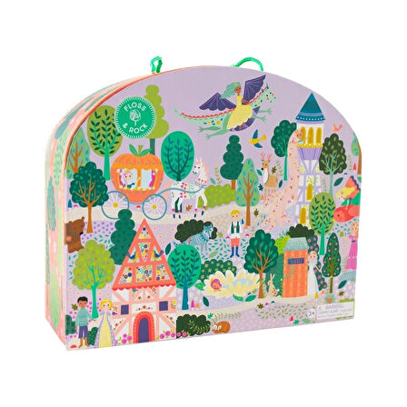 FLOSS & ROCK Ahşap Figürlü Oyun Kutuları / Fairy Tale