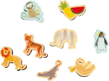 Floss & Rock Stamper Ahşap Baskı Seti / Jungle