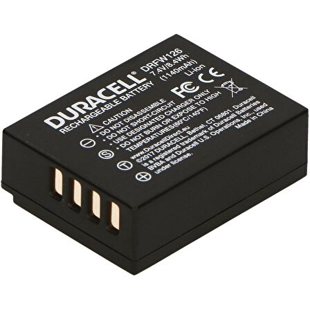 Duracell Fujifilm NP-W126 Li-Ion Şarjlı Batarya