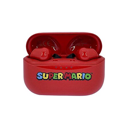 OTL Nintendo Super Mario Kablosuz Kulaklık Earpods Lisanslı Şarj Kutulu Kırmızı