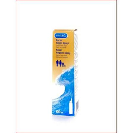 Alvita Nasal Burun Spreyi 100 ml