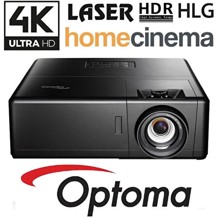 Optoma UHZ55 4K Lazer Home Cinema Projeksiyon Cihazı