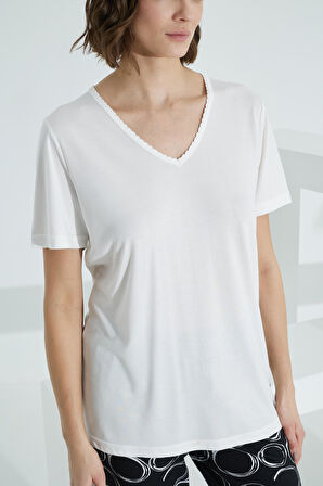 Bambu Soft Kumaş Kısa Kol Kapri Takım 71040