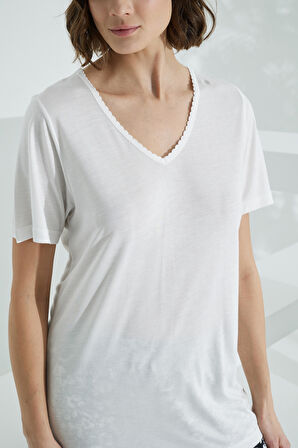 Bambu Soft Kumaş Kısa Kol Kadın Kapri Takım 71037