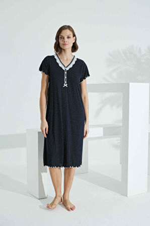 Angelique Bambu Kısa Kol Yazlık Kadın Elbise 22506