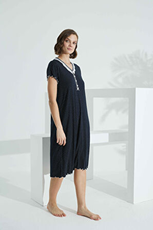 Angelique Bambu Kısa Kol Yazlık Kadın Elbise 22506