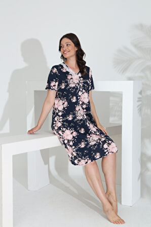 Angelique Bambu Kısa Kol Yazlık Kadın Elbise 22530