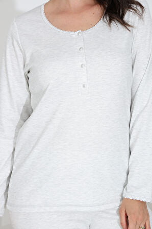 Bambu Uzun Kol Hamile Lohusa Pijama Takımı 30270-30273