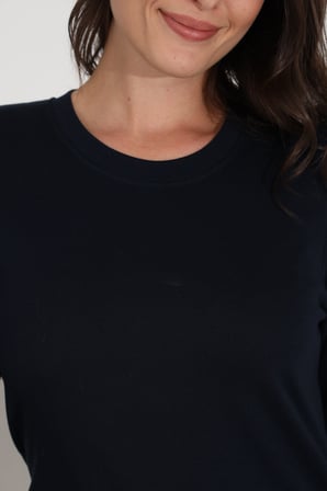 Etoile %100 Pamuk Uzun Kol Düz Renk Manşetli Cepli Kadın Pijama Takımı 98512