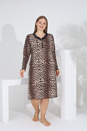 Angelique Bambu Uzun Kol Kadın Elbise 22607