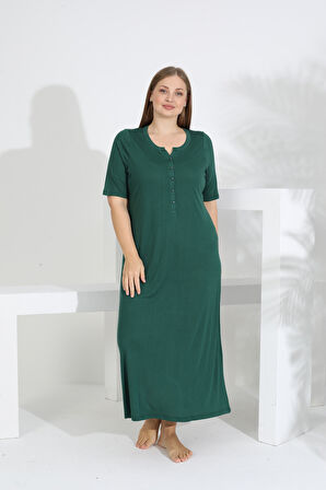 Etoile Kadın Bambu Kısa Kol Gecelik 